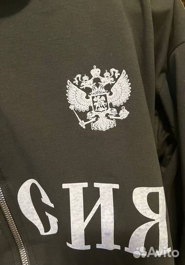 Зип худи с балаклавой Россия