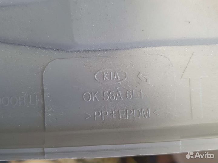 Декоративная накладка передн L Kia Carnival 99-05