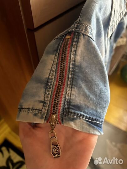 Женское джинсовое платье