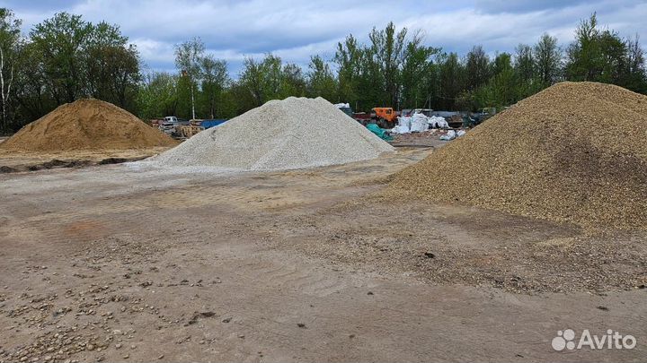 Песок щебень грунт