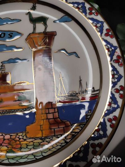 Тарелка настенная