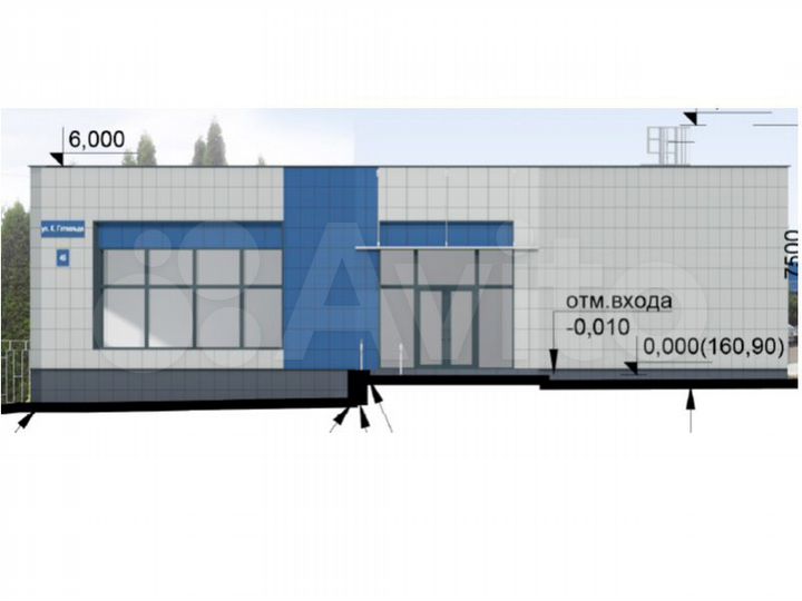 Торговое помещение, 178.1 м²