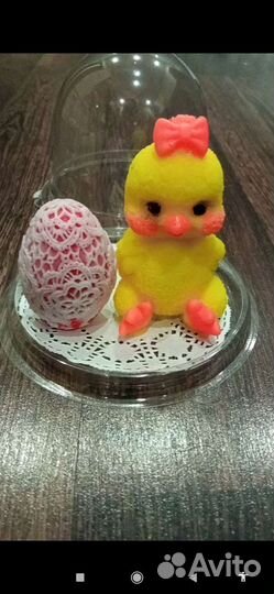 Пасхальные сувениры из мыла