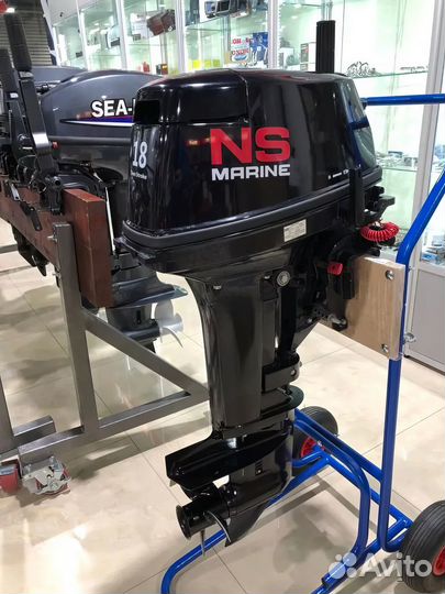 Лодочный мотор Nissan Marine Ниссан NM 18 E2 S