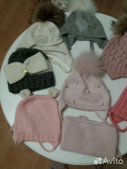 Комплект шапка, шарф