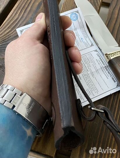 Нож охотничий с сертификатом