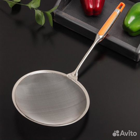 Сито Доляна «Краски», для снятия пены, d18 см