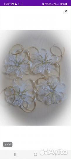 Украшение свадебное на машину