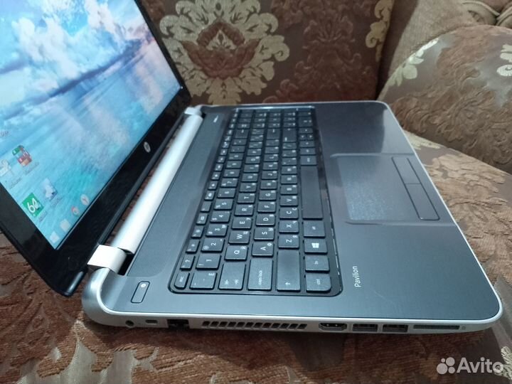 Ноутбук HP мощный процессор AMD A10 память 12гб