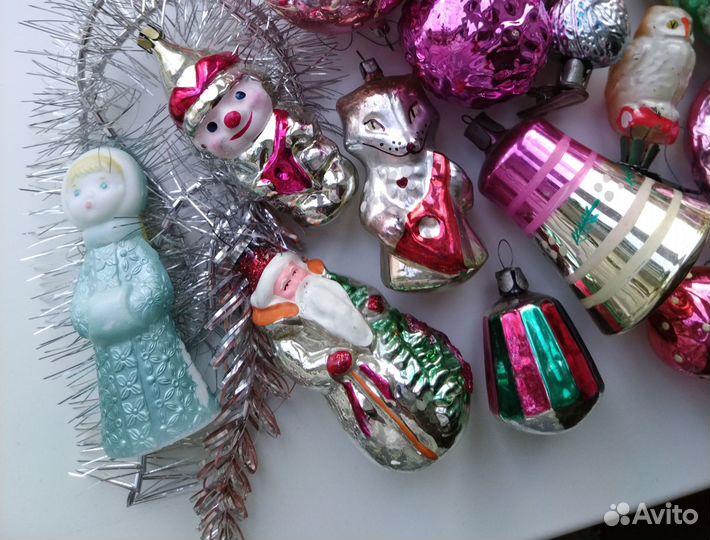 Елочные игрушки СССР