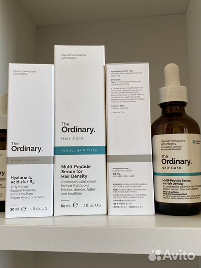 Сыворотка для лица и волос THE ordinary,канада