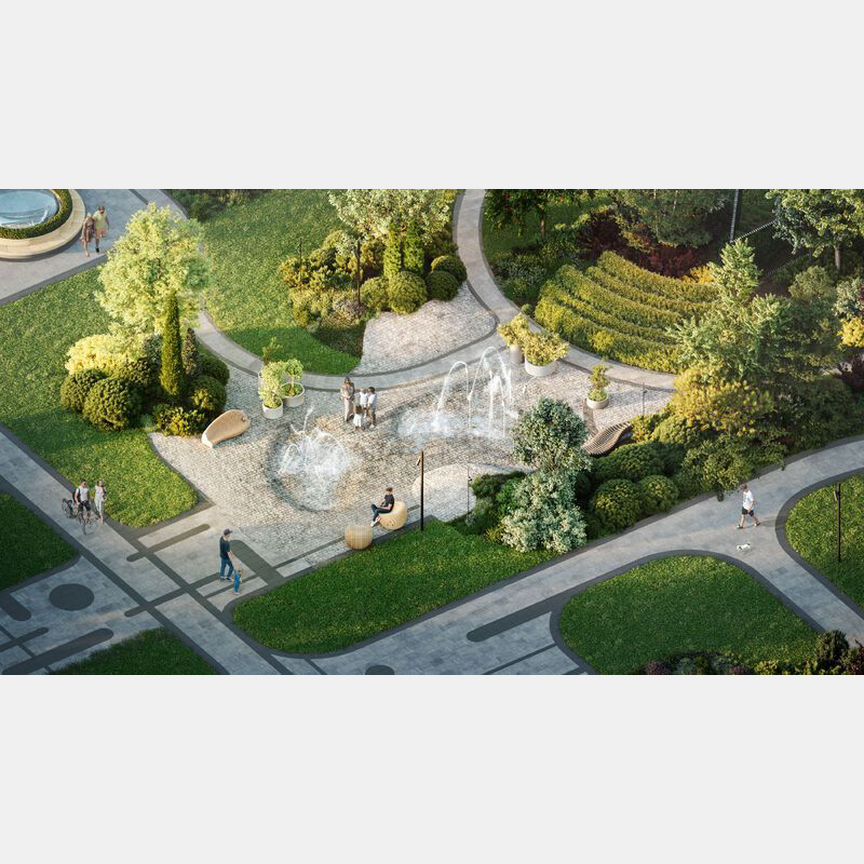 2-к. квартира, 73,6 м², 17/23 эт.