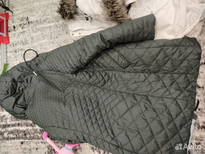 Куртка, парка, шарф