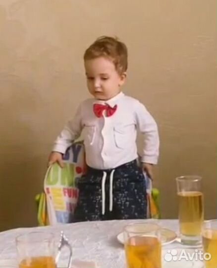 Рубашка боди для мальчика 74 - 80 + брюки