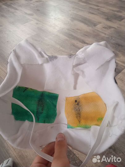 Маска кошки для квадробики