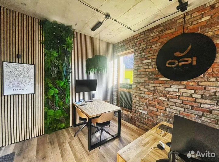 Мох стабилизированный фитокартина фитостена панно