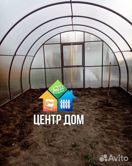 Теплицы из поликарбоната шириной 4м 