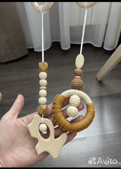 Тренажер монтессори, развивающая дуга