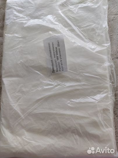 Простыни одноразовые полиэтиленовые