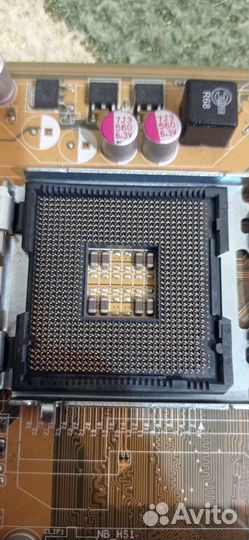 Материнская плата 775 ddr2