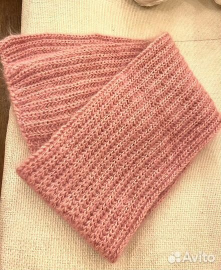 Комплект шапка и шарф