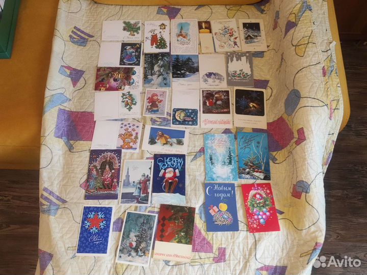 Открытки СССР новый год