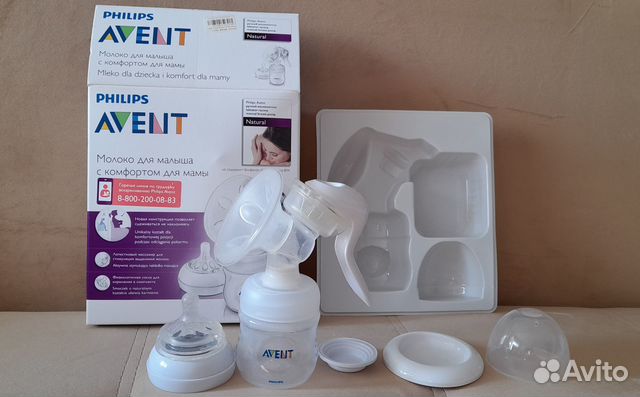 Молокоотсос avent ручной SCF330
