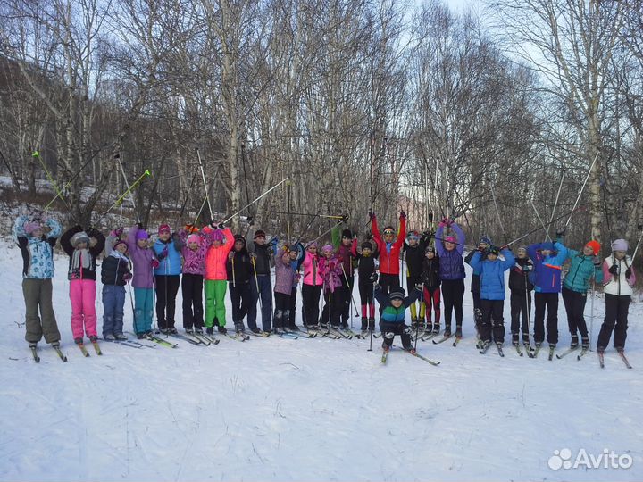 Биатлон, лыжные гонки