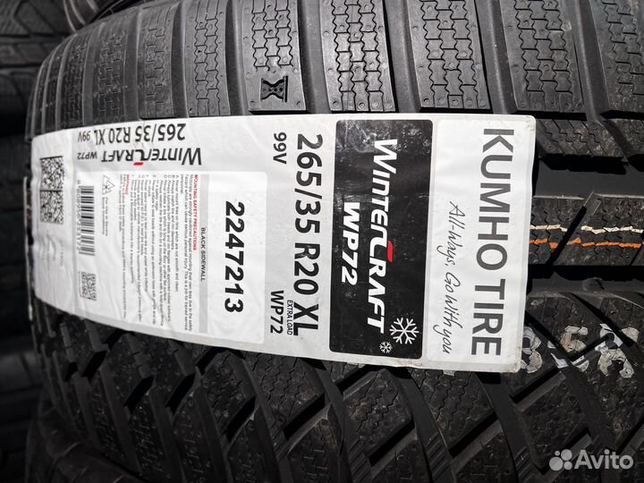 Kumho WinterCraft WP72 265/35 R20