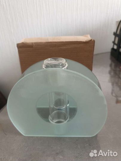 Ваза для цветов цветное стекло, новое