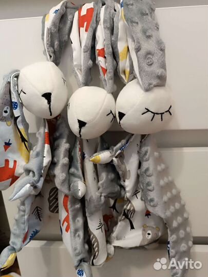 Игрушка комфортер зайка