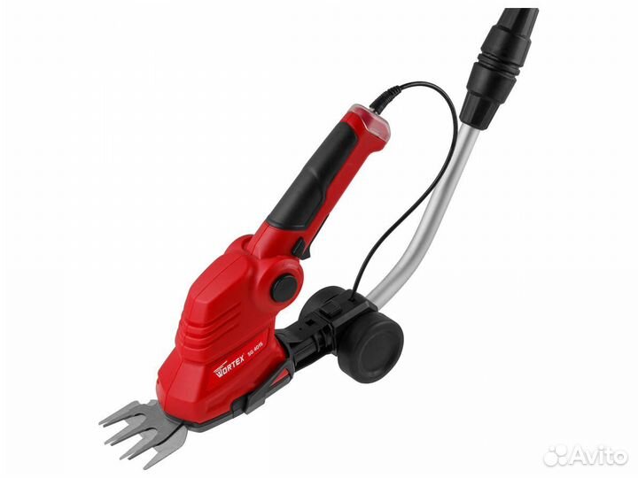 Аккум. ножницы сад wortex + насадка кусторез