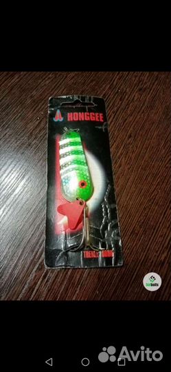 Блесна Колебалка Honggee. (6.5-10cm )(4 -22g) -9шт