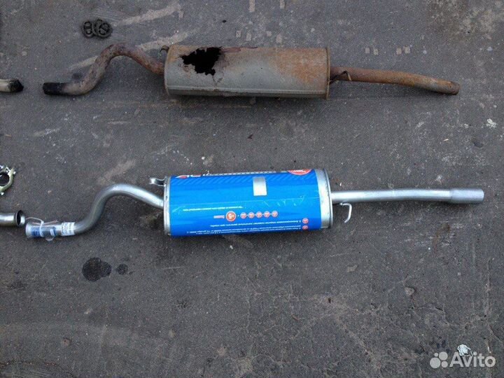 Замена резонатора BMW X6 2012-2014