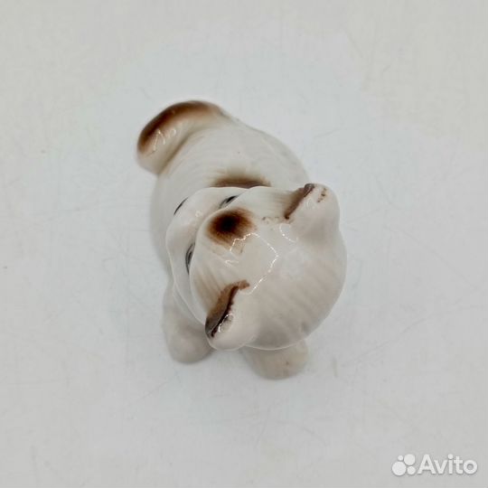 Статуэтка Собачка Фарфор Анималистика Собака СССР