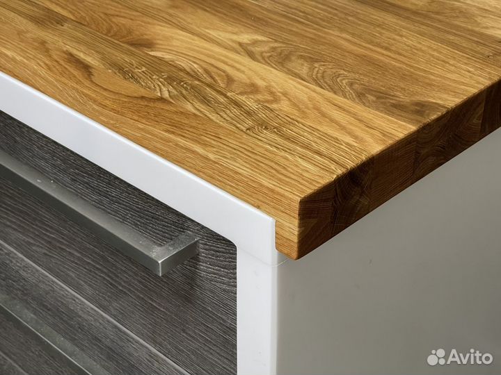 Большая доска 55х45х2,5см из дуба на столешницу