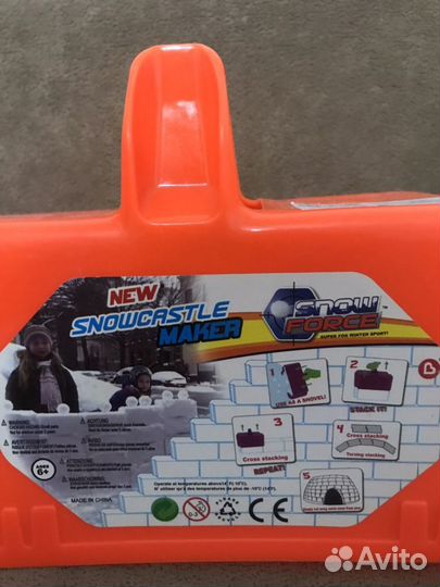 Форма для снежных кирпичей