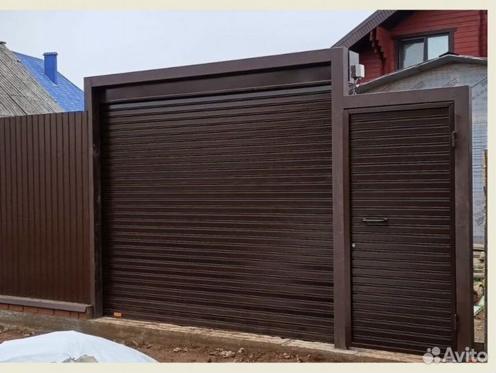 Стальные рулонные ворота Rolter