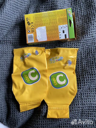 Нарукавники для плавания 5-12 лет новые