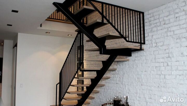 Обшивка ступеней Дубом