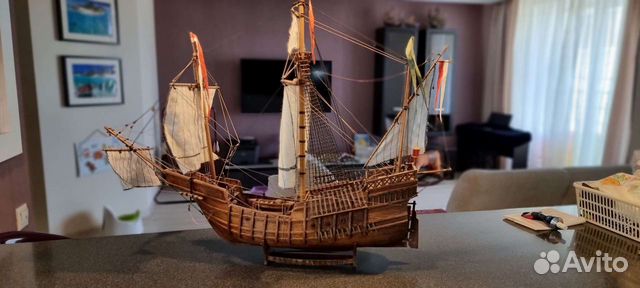 Флагман Колумба - каравелла Санта-Мария