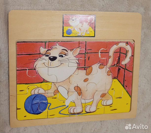 Интерактивный хамелеон, паззлы, шкатулка