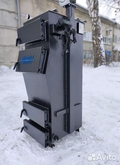 Твердотопливный котел длительного горения