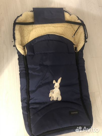 Конверт для малыша зимний на овчине Womar