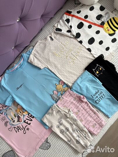 Пакет одежды для девочки 122/128