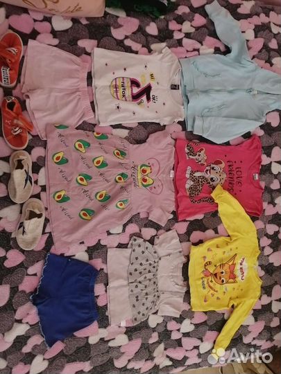 Вещи пакетом для девочки