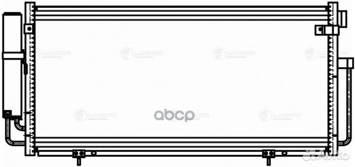 Радиатор кондиционера lrac 2221 lrac2221 luzar