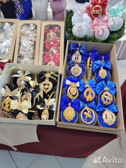 Новогодние игрушки ручной работы