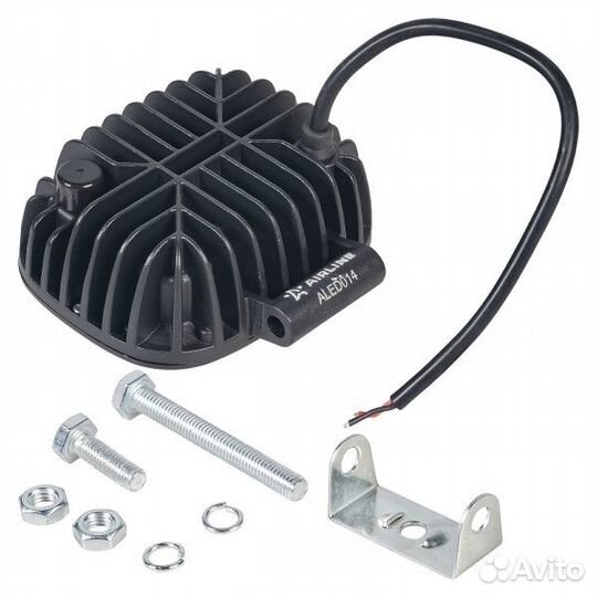 Фара светодиодная дополнительная 3 LED 27W прямоуг