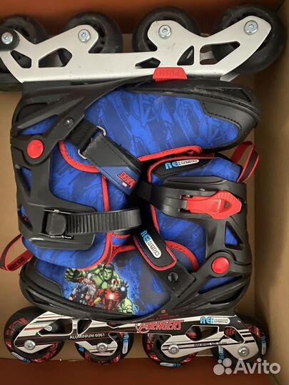 Роликовые коньки детские раздвижные 31-36